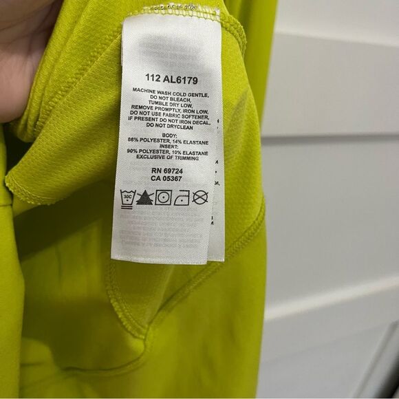 Columbia Omni-Wick Quarter Zip Jacket yellow green size medium hooded - Picture 4 of 7